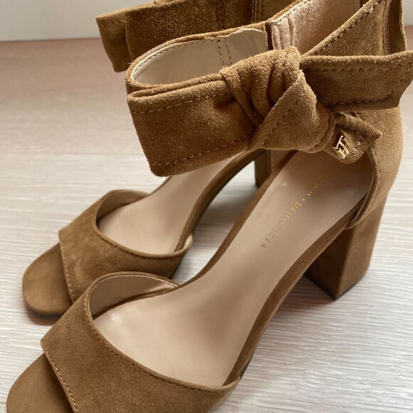 Tommy Hilfiger Suede Block Heels - Picture 10 of 12